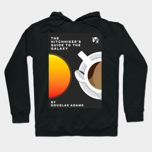 Hitchhikers Guide to the Galaxy Minimalist Poster Hoodie